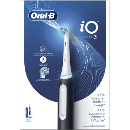 Oral-B Cepillo Eléctrico Oscilante Recargable Negro y Blanco